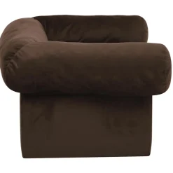 MAISON EXCLUSIVE - Canapé pour chien avec tiroir marron 75x50x38 cm peluche