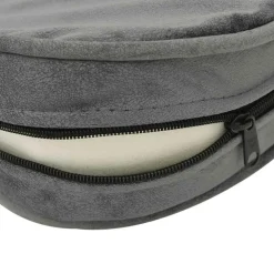 MAISON EXCLUSIVE - Canapé pour chien gris 48x48x32 cm peluche et similicuir