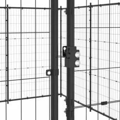 MAISON EXCLUSIVE - Chenil extérieur acier 14,52 m²