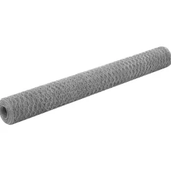 MAISON EXCLUSIVE - Grillage pour volière acier galvanisé 25x1,2 m argenté