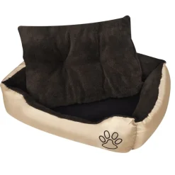 MAISON EXCLUSIVE - Lit chaud pour chiens avec coussin rembourré taille xl