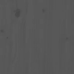 MAISON EXCLUSIVE - Lit pour chien gris 81x60x70 cm bois de pin solide