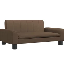 MAISON EXCLUSIVE - Lit pour chien marron 70x45x30 cm tissu