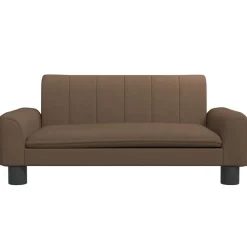 MAISON EXCLUSIVE - Lit pour chien marron 70x45x30 cm tissu