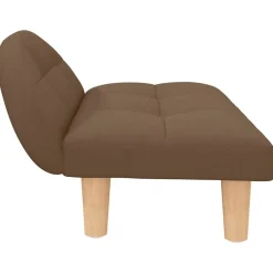 MAISON EXCLUSIVE - Lit pour chien marron 70x52x30 cm tissu