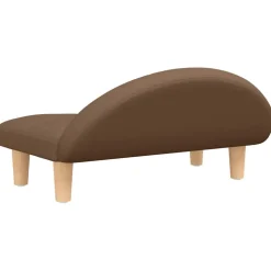 MAISON EXCLUSIVE - Lit pour chien marron 70x52x30 cm tissu