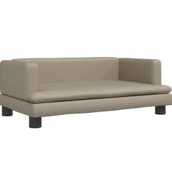 MAISON EXCLUSIVE - Lit pour chien cappuccino 80x45x30 cm similicuir