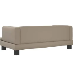 MAISON EXCLUSIVE - Lit pour chien cappuccino 80x45x30 cm similicuir