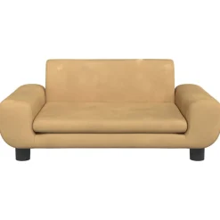 MAISON EXCLUSIVE - Lit pour chien marron 70x45x33 cm velours