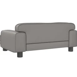 MAISON EXCLUSIVE - Lit pour chien gris 70x45x30 cm similicuir