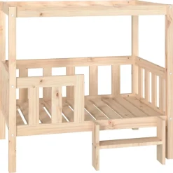 MAISON EXCLUSIVE - Lit pour chien 95,5x73,5x90 cm bois de pin solide