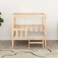 MAISON EXCLUSIVE - Lit pour chien 95,5x73,5x90 cm bois de pin solide