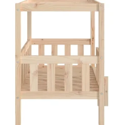 MAISON EXCLUSIVE - Lit pour chien 95,5x73,5x90 cm bois de pin solide