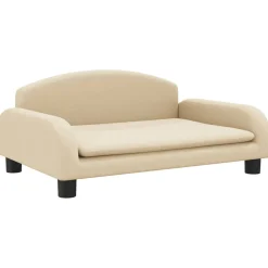 MAISON EXCLUSIVE - Lit pour chien crème 70x45x30 cm tissu