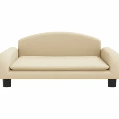 MAISON EXCLUSIVE - Lit pour chien crème 70x45x30 cm tissu