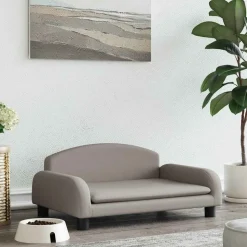 MAISON EXCLUSIVE - Lit pour chien taupe 70x45x30 cm tissu