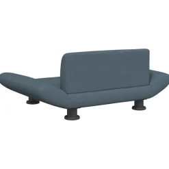 MAISON EXCLUSIVE - Lit pour chien gris foncé 70x45x28 cm tissu