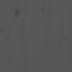 MAISON EXCLUSIVE - Lit pour chien gris 95,5x73,5x90 cm bois de pin solide