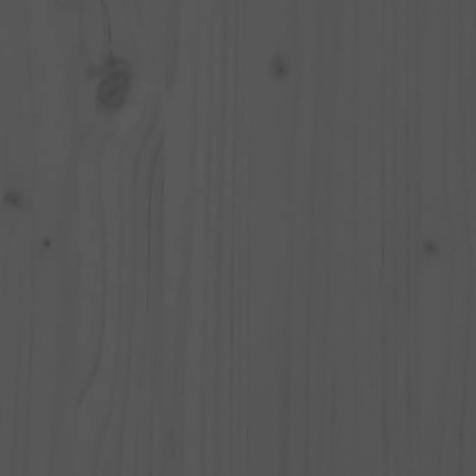 MAISON EXCLUSIVE - Lit pour chien gris 95,5x73,5x90 cm bois de pin solide