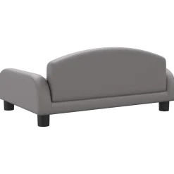 MAISON EXCLUSIVE - Lit pour chien gris 70x45x30 cm similicuir