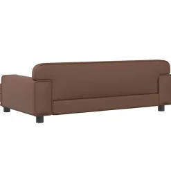 MAISON EXCLUSIVE - Lit pour chien marron 90x53x30 cm similicuir