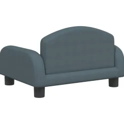 MAISON EXCLUSIVE - Lit pour chien gris foncé 50x40x30 cm tissu