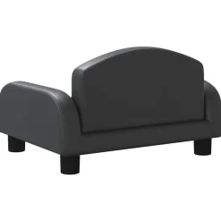 MAISON EXCLUSIVE - Lit pour chien noir 50x40x30 cm similicuir