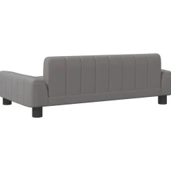 MAISON EXCLUSIVE - Lit pour chien gris 90x53x30 cm similicuir