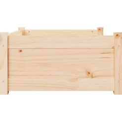 MAISON EXCLUSIVE - Lit pour chien 75,5x55,5x28 cm bois massif de pin
