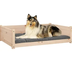 MAISON EXCLUSIVE - Lit pour chien 95,5x65,5x28 cm bois de pin solide