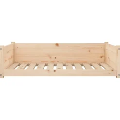 MAISON EXCLUSIVE - Lit pour chien 95,5x65,5x28 cm bois de pin solide