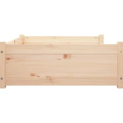 MAISON EXCLUSIVE - Lit pour chien 95,5x65,5x28 cm bois de pin solide