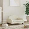 MAISON EXCLUSIVE - Lit pour chien crème 50x40x30 cm similicuir