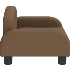 MAISON EXCLUSIVE - Lit pour chien marron 50x40x30 cm tissu