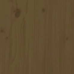 MAISON EXCLUSIVE - Lit pour chien marron miel 101x70x90 cm bois de pin solide