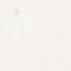 MAISON EXCLUSIVE - Lit pour chien blanc 95,5x65,5x28 cm bois de pin solide