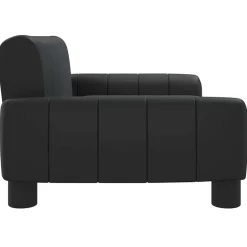 MAISON EXCLUSIVE - Lit pour chien noir 70x45x30 cm similicuir