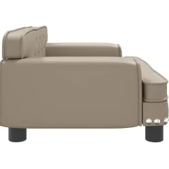 MAISON EXCLUSIVE - Lit pour chien cappuccino 70x45x30 cm similicuir