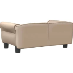 MAISON EXCLUSIVE - Lit pour chien cappuccino 70x45x30 cm similicuir