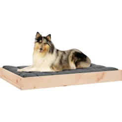 MAISON EXCLUSIVE - Lit pour chien 91,5x64x9 cm bois de pin solide