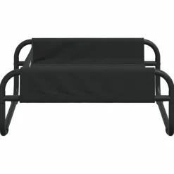 MAISON EXCLUSIVE - Lit surélevé pour chien anthracite tissu oxford et acier