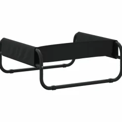 MAISON EXCLUSIVE - Lit surélevé pour chien anthracite tissu oxford et acier