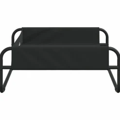 MAISON EXCLUSIVE - Lit surélevé pour chien anthracite tissu oxford et acier