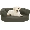 MAISON EXCLUSIVE - Matelas de lit ergonomique pour chien 60x42 cm aspect de lin