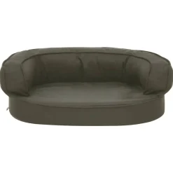 MAISON EXCLUSIVE - Matelas de lit ergonomique pour chien 60x42 cm aspect de lin