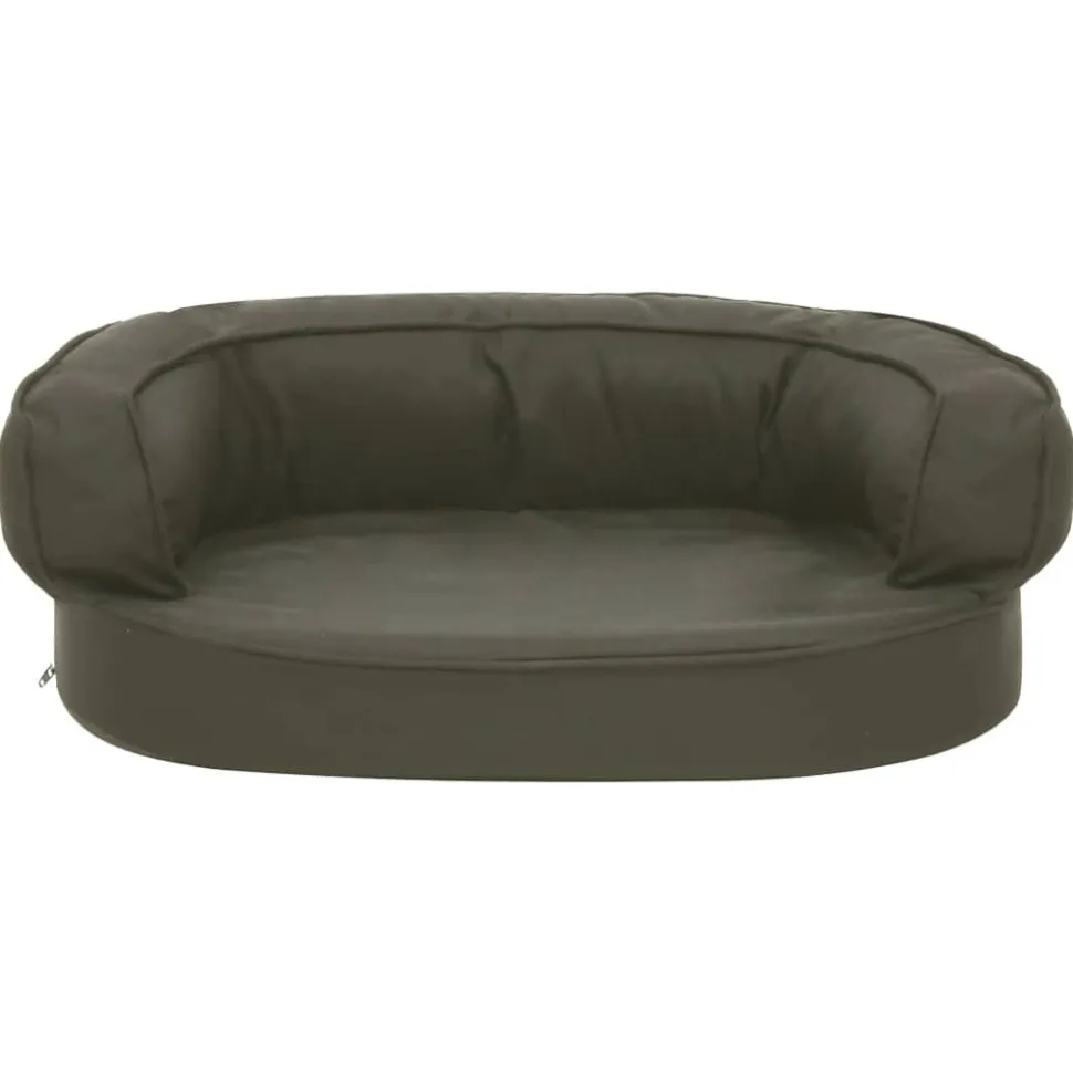 MAISON EXCLUSIVE - Matelas de lit ergonomique pour chien 60x42 cm aspect de lin