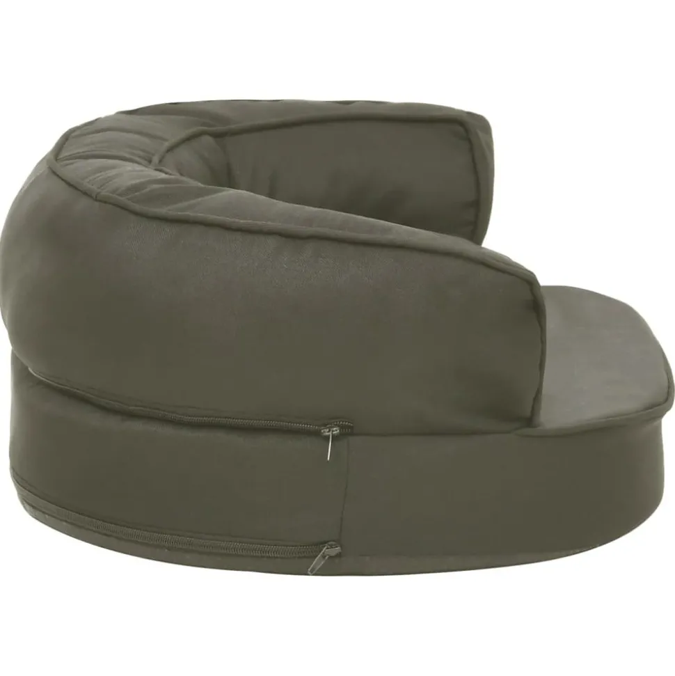 MAISON EXCLUSIVE - Matelas de lit ergonomique pour chien 60x42 cm aspect de lin