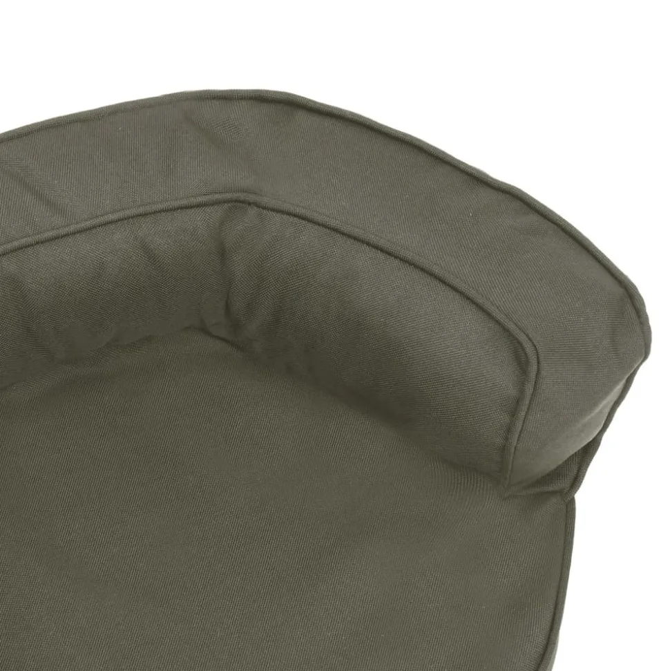 MAISON EXCLUSIVE - Matelas de lit ergonomique pour chien 60x42 cm aspect de lin