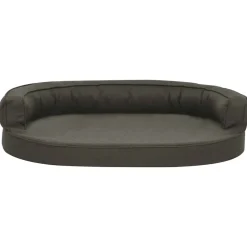 MAISON EXCLUSIVE - Matelas de lit ergonomique pour chien 75x53 cm aspect de lin