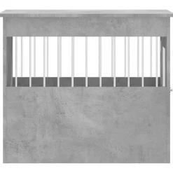 MAISON EXCLUSIVE - Meuble de cage pour chiens gris béton 55x80x68 cm